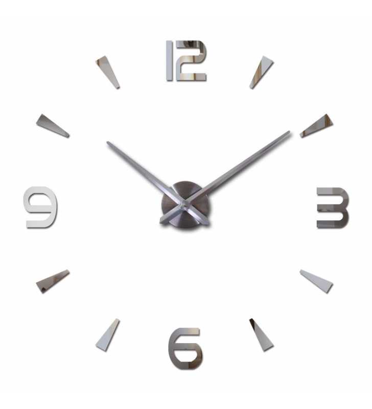 Zegar ścienny duży nowoczesny DIY  T4218
