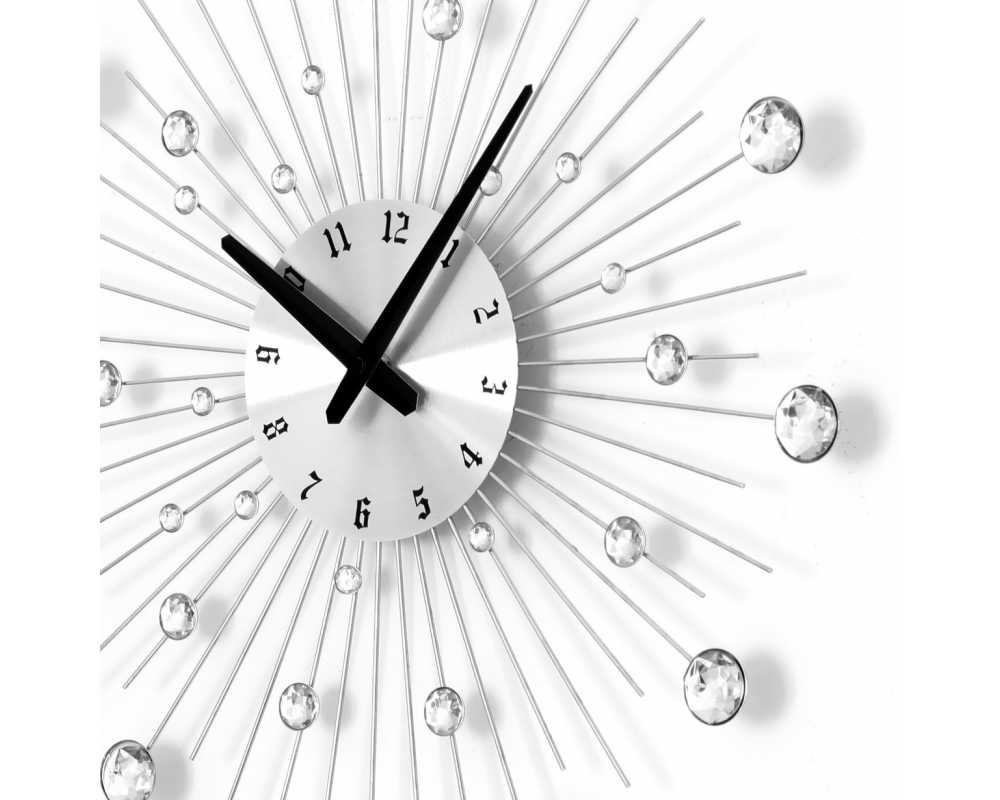 Zegar ścienny Crystal - DIamond - Nowoczesny zegar ścienny Nextgeneration DIAMOND 905 sc