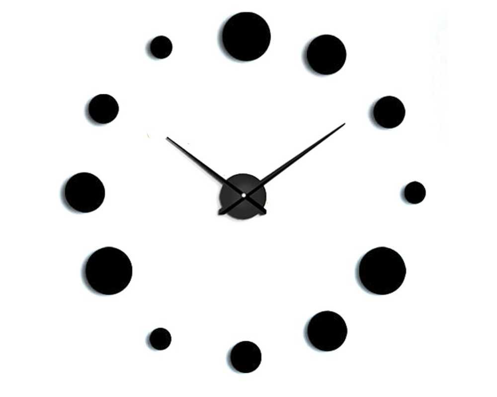 Zegar ścienny duży nowoczesny DIY  12E100 Circle