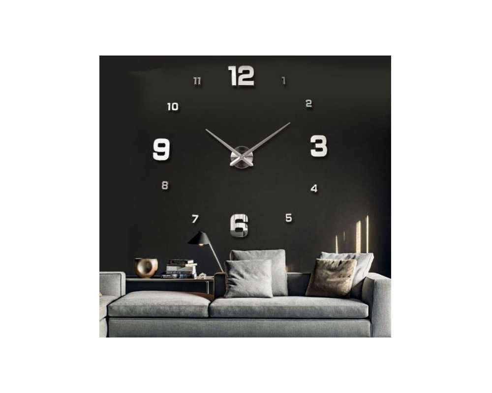 Zegar ścienny duży nowoczesny DIY 12S005 Arabski