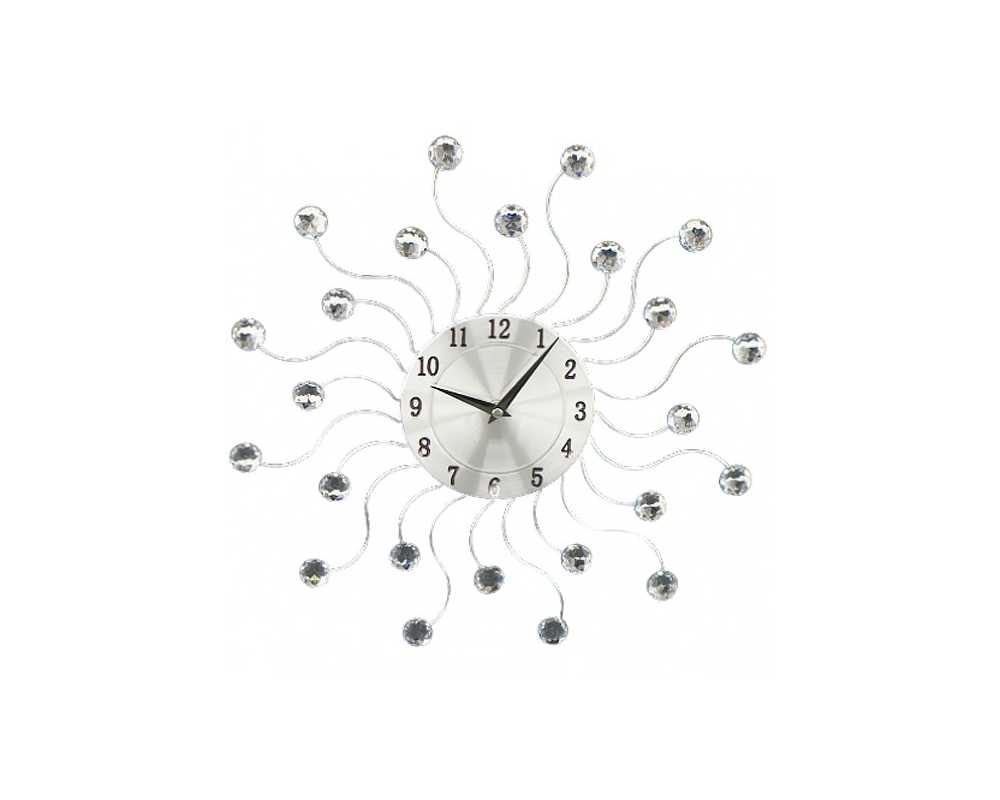 Nowoczesny zegar ścienny Crystal - Diamond 1154