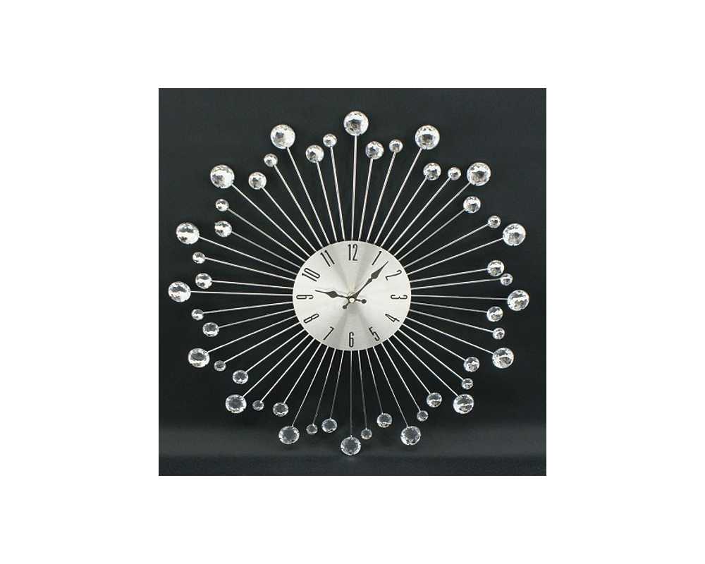 Nowoczesny zegar ścienny Crystal - Diamond 0053