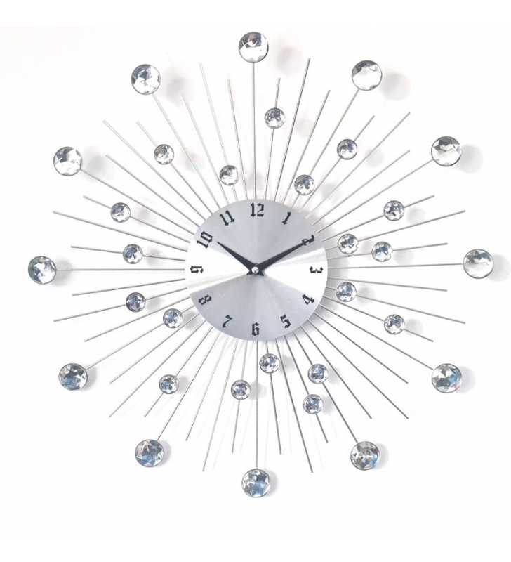 Zegar ścienny Crystal - DIamond - Nowoczesny zegar ścienny Nextgeneration DIAMOND 905 cc