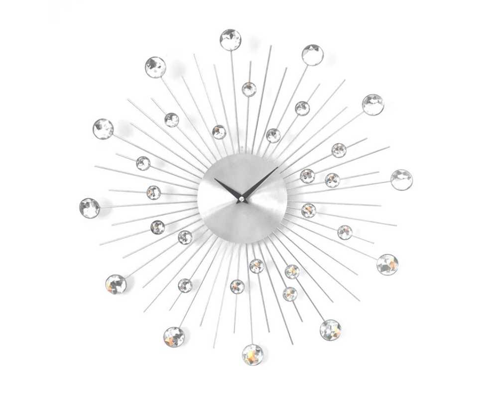 Zegar ścienny Crystal - DIamond - Nowoczesny zegar ścienny Nextgeneration DIAMOND 905  minimal
