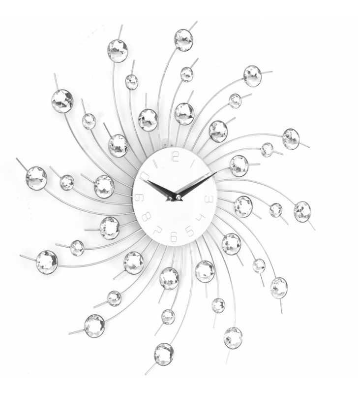 Zegar ścienny Crystal - DIamond - Nowoczesny zegar ścienny Nextgeneration DIAMOND 907 e-4