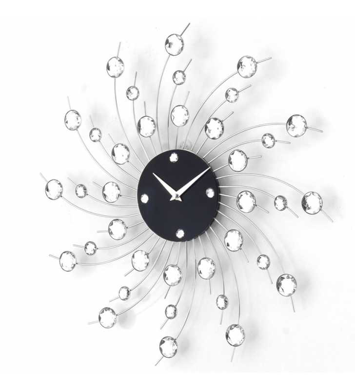 Zegar ścienny Crystal - DIamond - Nowoczesny zegar ścienny Nextgeneration DIAMOND 907 e-7