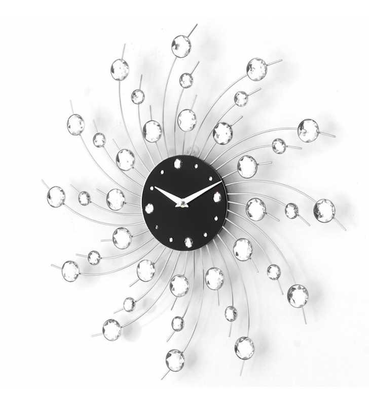 Zegar ścienny Crystal - DIamond - Nowoczesny zegar ścienny Nextgeneration DIAMOND 907 e-8