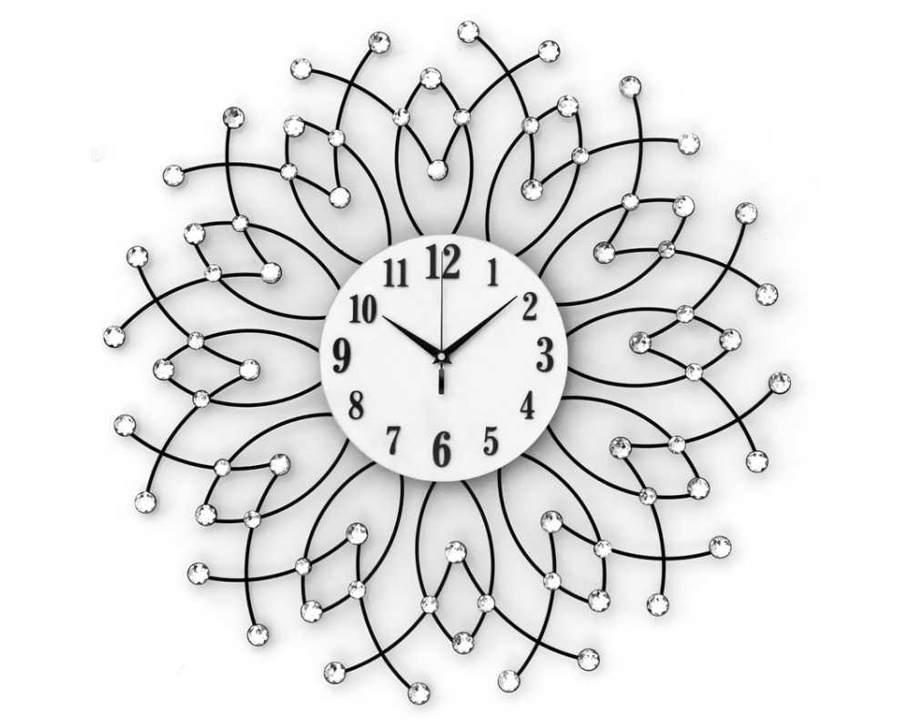 Zegar ścienny Crystal - DIamond - Nowoczesny zegar ścienny Diamond 1149