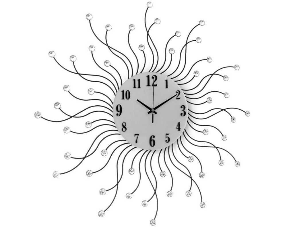 Zegar ścienny Crystal - DIamond - Nowoczesny zegar ścienny Diamond 1308