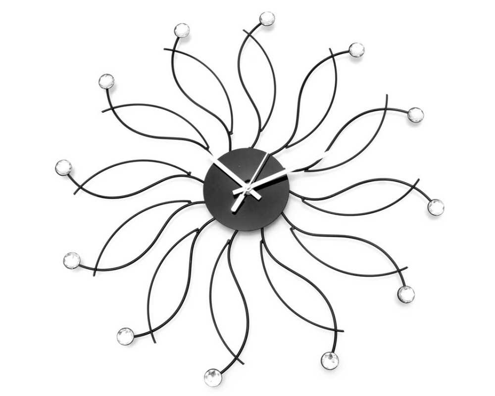 Zegar ścienny Crystal - DIamond - Nowoczesny zegar ścienny Nextgeneration DIAMOND 50 cm