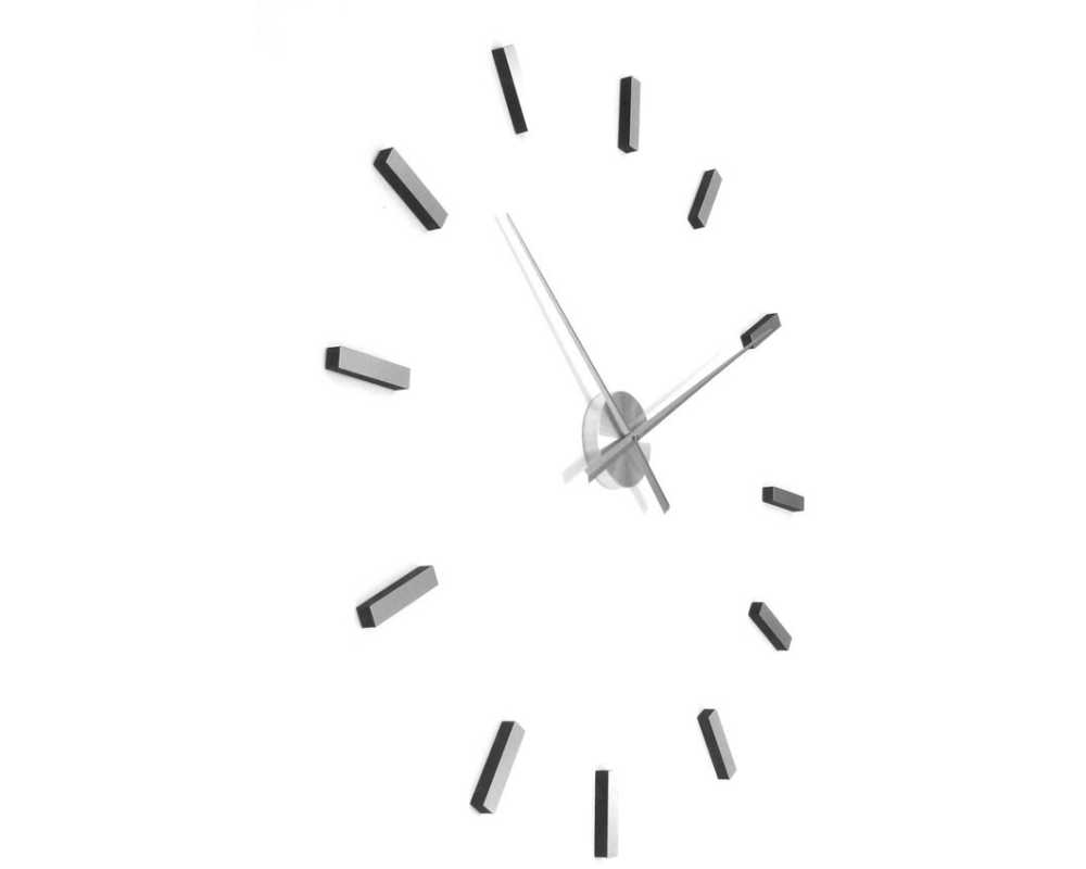 Zegar ścienny duży nowoczesny DIY  T4310 indeksy