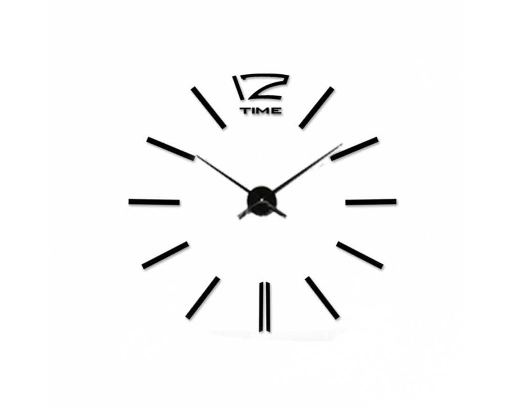 Zegar ścienny duży nowoczesny DIY  T4303 indeksy