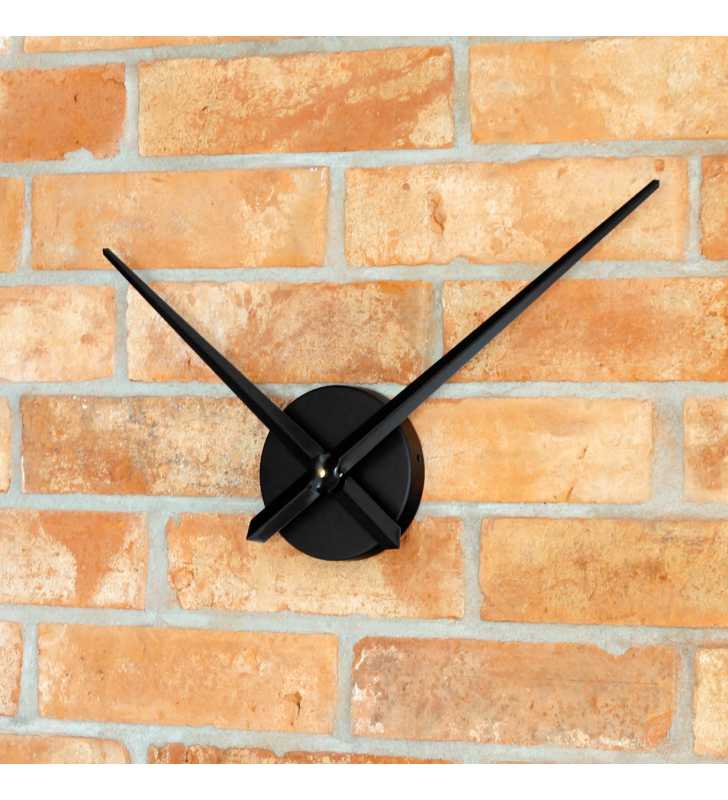 Duży zegar ścienny 3D DIY XXL12S czarny