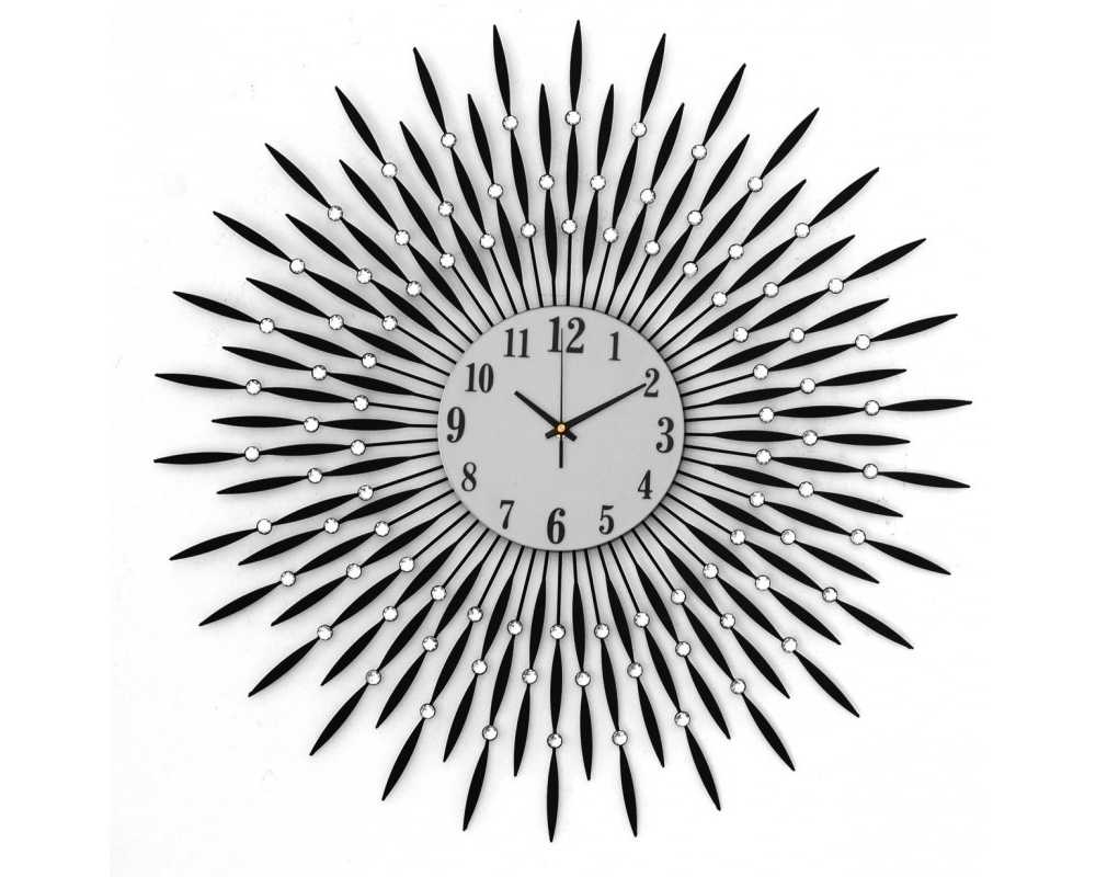 Zegar ścienny Crystal - DIamond - Nowoczesny zegar ścienny Nextgeneration DIAMOND listki
