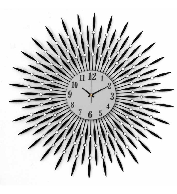 Zegar ścienny Crystal - DIamond - Nowoczesny zegar ścienny Nextgeneration DIAMOND listki